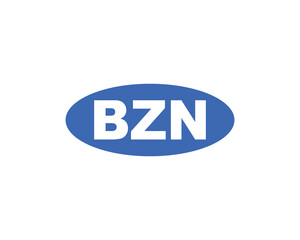 BZN logo design vector template. BZN