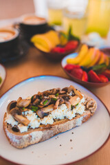 snacks and breakfasts