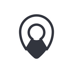 Location Logo Template Icon