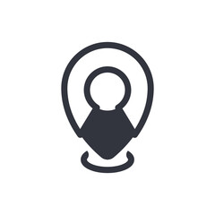 Location Logo Template Icon