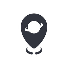 Location Logo Template Icon