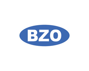 BZO logo design vector template. BZO