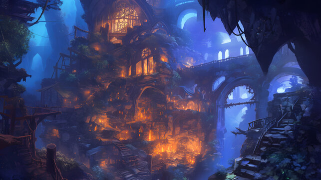 Dwarven Mines fantasy