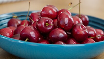 cherries in bowl