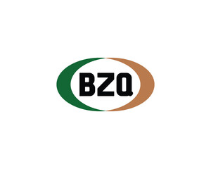 BZQ logo design vector template. BZQ