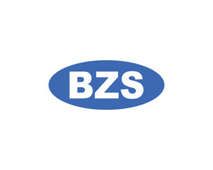 BZS logo design vector template. BZS