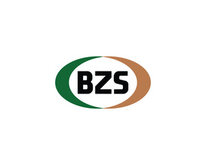 BZS logo design vector template. BZS