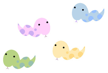 ヘビのシームレスパターン　A-1