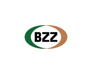 BZZ logo design vector template. BZZ