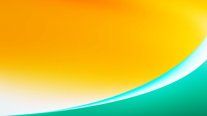 Gradient Orange and Green Abstract Background - Soft Color Transition for Graphic Design or Web Use