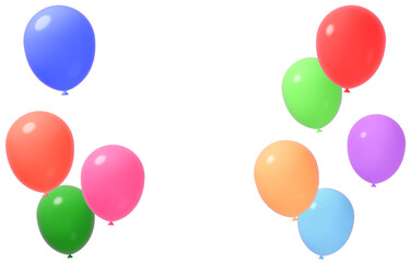 背景素材_風船_カラフル © 四ッ谷