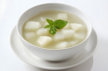 A Bowl of Winter Melon Soup Gourmet