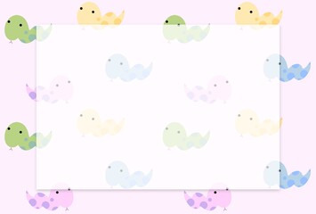 ヘビの背景　D-2