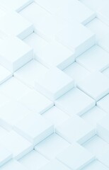 3D背景素材_四角形_白