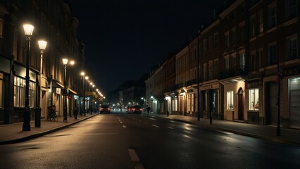 street in the night