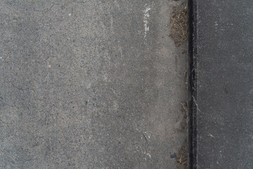 Fototapeta premium Bridge textured concrete and asphalt with varied tones in Ezeiza, Buenos Aires, Argentina.