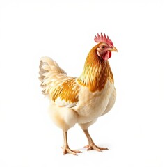 Fototapeta premium rooster isolated isolated on a white background for web, print or creative projects