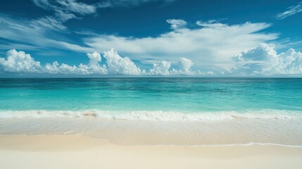 Fototapeta premium Tranquil Beach Landscape