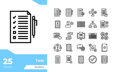 Preview Task Outline Icons