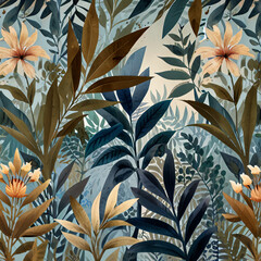 A tropical plant illustration that brings the jungle to life.