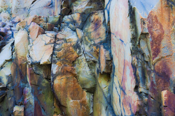 Close Up Of Canadian Shield Rock
