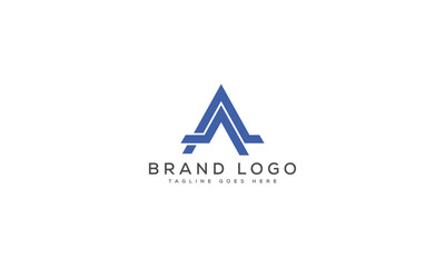 letter A logo design vector template design for brand.