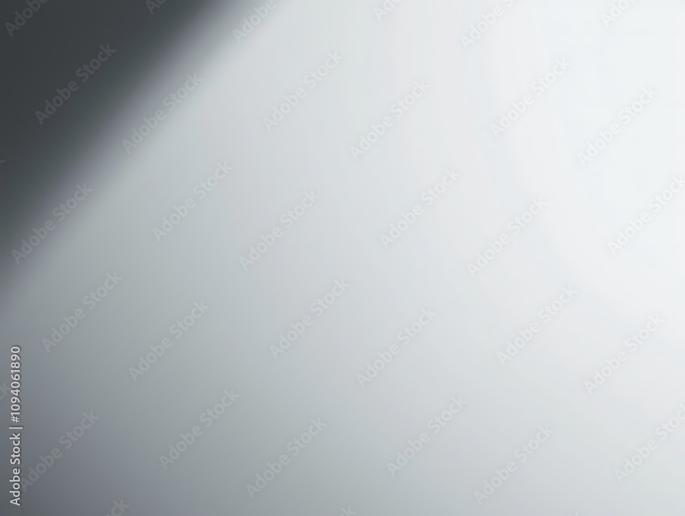 Poster a smooth gradient of light and shadow creates a serene and minimalist atmosphere.