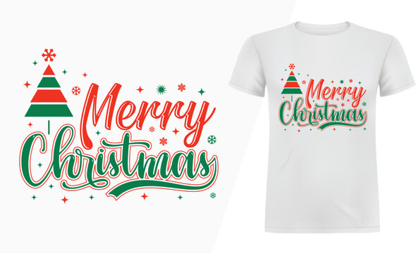 Merry Christmas new typography t shirt, Christmas t shirt design, Christian religion quotes saying for print, Merry Christmas T-shirts design ready for print, Funny Christmas Quotes, Winter Quote.