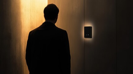Modern Isolated Touchless Smart Light Switch for Seamless Control at Home