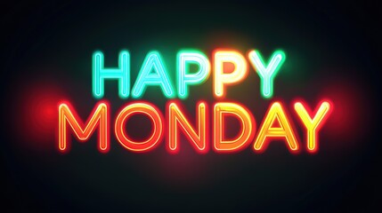 Obraz premium Vibrant neon sign displaying 