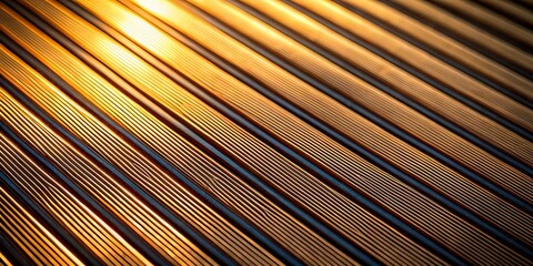 Top View of Diagonal Pinstripe Texture Background with Subtle Shadow Play, Ideal for Abstract Design, Fashion Themes, and Modern Art Concepts