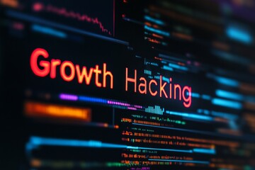 Growth Hacking Strategies on a Computer Screen