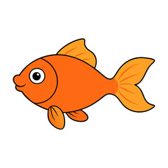Goldfish vector illustration