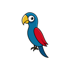 Macaw vector illustration