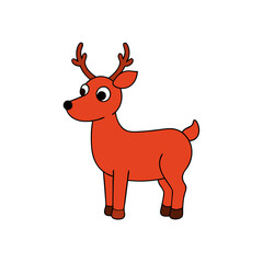 Reindeer vector illustration