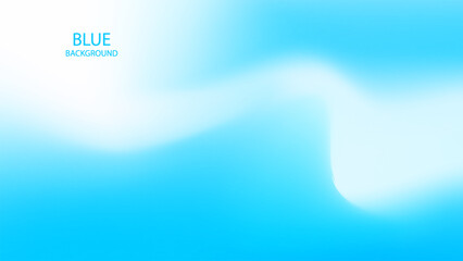 Beautiful Clouds and Clear Sky. Abstract background. Gradient blue. Lines Motion. Design for Template, Brochure, Cover, Anual Report. 