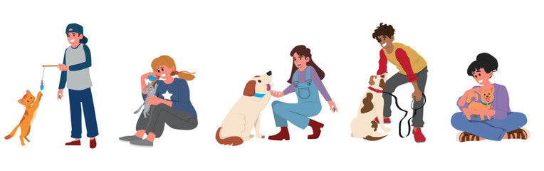 people in different situations