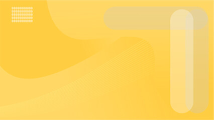Minimalist banner background, abstract background, yellow gradations, vector with geometric effect Style.