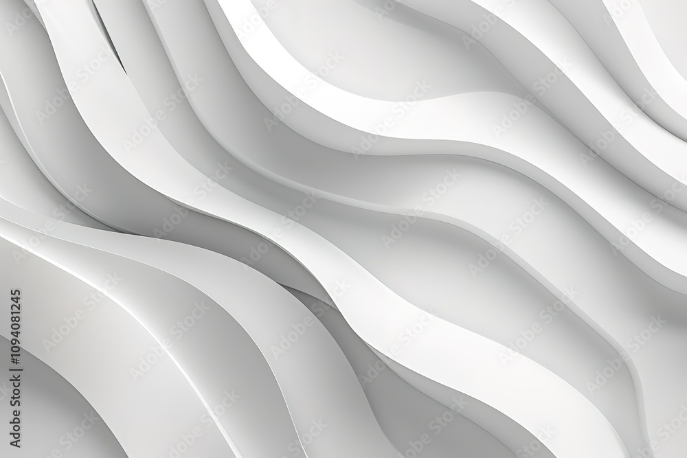 Poster the image is a white background with a wave pattern