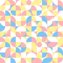 scandinavian repetitive background. abstract geometric shape. vector seamless pattern. fabric swatch. wrapping paper. continuous print. design template for textile, home decor