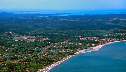 Aérea de Cacha-Pregos, Itaparica, Bahia. 