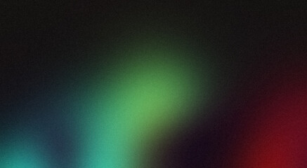 Abstract smooth color gradient grainy background. Glowing red green blue color noisy gradient, vibrant color flow, bright, shine, colorful, website header design, backdrop