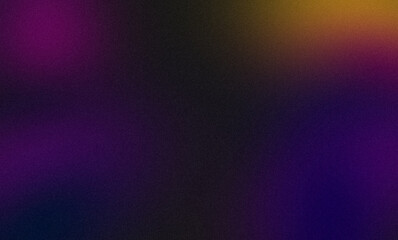 Abstract smooth color gradient grainy background. Glowing blue purple orange color noisy gradient, vibrant color flow, bright, shine, colorful, website header design, backdrop