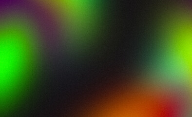 Abstract smooth color gradient grainy background. Glowing orange red green purple color noisy gradient, vibrant color flow, bright, shine, colorful, website header design, backdrop