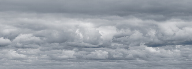 Sky replacement clouds puffy gray and white