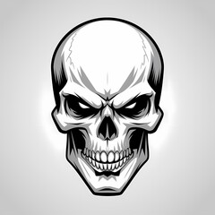 Fototapeta premium skull and bones