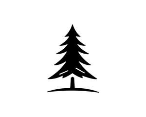 Obraz premium christmas tree illustration