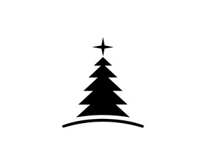 abstract christmas tree