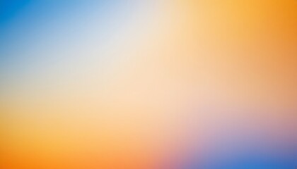 Fototapeta premium white Blue-orange gradient Abstract blurred gradient background colours with dynamic effect backgrounds, brochure, colors, defocused, glowing, horizontal, liquid, noise, poster, purple, rainbow, shiny