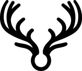 Obraz premium 사슴뿔 